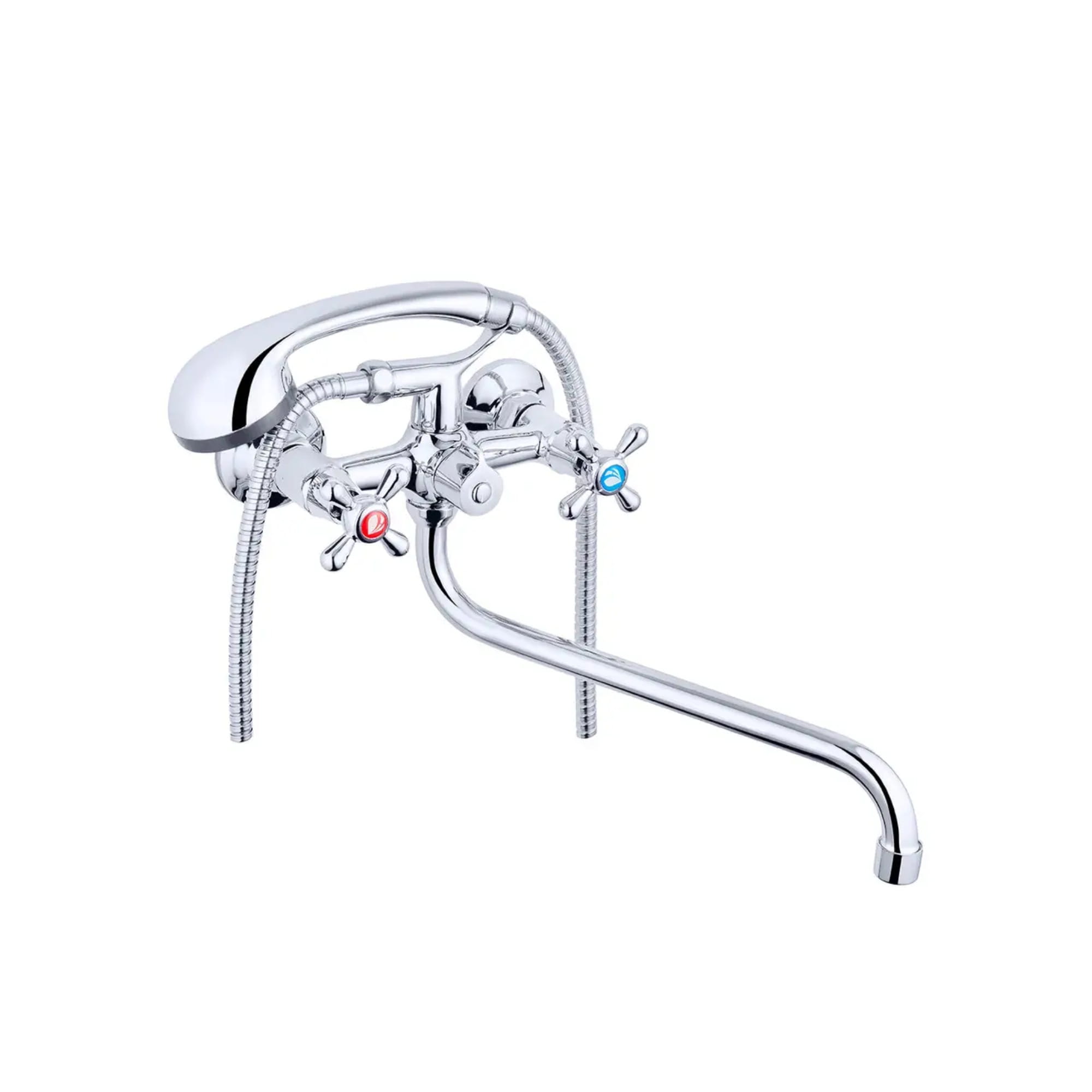 SVR-CV016443_1 Смеситель для ванны Agua Toledo C072 двухвентильный, хром (CV016443)