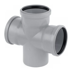 Крестовина внутренней канализации Rozma 110 мм 90° (CV017105)