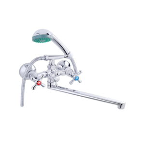 Смеситель для ванны Agua Toledo C073 двухвентильный, хром (CV017361)