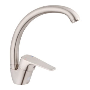 Смеситель для кухни Kroner KRM Odra - N035 однорычажный, сталь