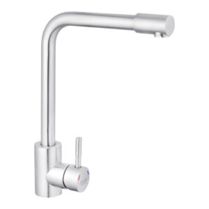 Смеситель для кухни Kroner KRM Edelstahl Klassisch - ESG034 однорычажный, стальной