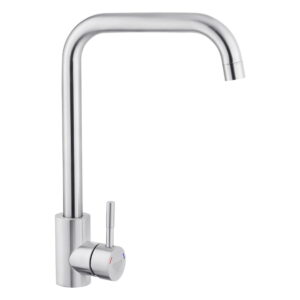 Смеситель для кухни Kroner KRM Edelstahl Klassisch - ESG037 однорычажный, сталь