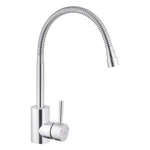 Смеситель для кухни Kroner KRP Edelstahl Klassisch - ESG035-1 однорычажный, сталь