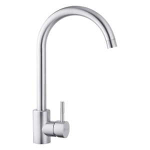 Смеситель для кухни Agua Acero - INOX035 однорычажный, сталь