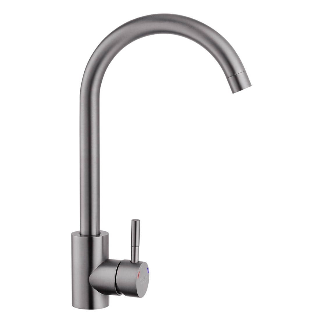 SVR-CV024351 Смеситель для кухни Kroner KRM Edelstahl Klassisch - SCH035PVD однорычажный, графит матовый