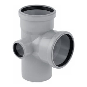 Крестовина внутренней канализации Rozma 110x50мм 90° с отводом влево (CV027259)