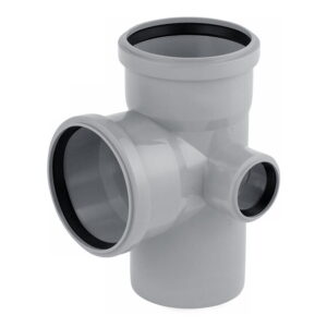 Крестовина внутренней канализации Rozma 110x50мм 90° с отводом вправо (CV027260)