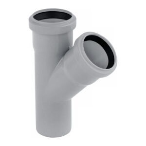 Тройник внутренней канализации Baux 50x50мм 45° (CV029710)