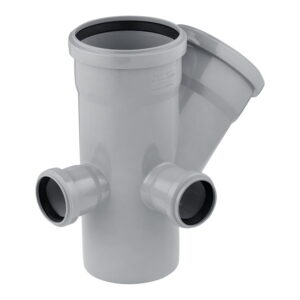 Крестовина внутренней канализации Rozma 110x50мм 45°/90° двухплоскостная (CV030234)