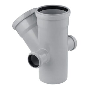 Крестовина внутренней канализации Rozma 110x50мм 45°/90° двухплоскостная (CV030235)