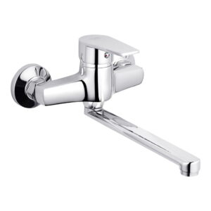 Смеситель для кухни Kroner KRM Oker - С040 однорычажный, хром