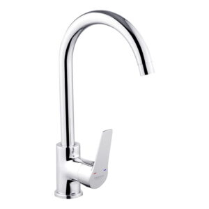 Смеситель для кухни Kroner KRP Hagen - C030 однорычажный, хром