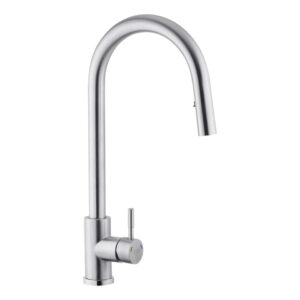 Смеситель для кухни Kroner KRP Edelstahl Klassisch - ESG03915 однорычажный, сталь