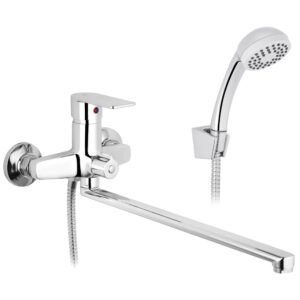 Смеситель для ванны Agua Merida C071 однорычажный, хром (CV035427)