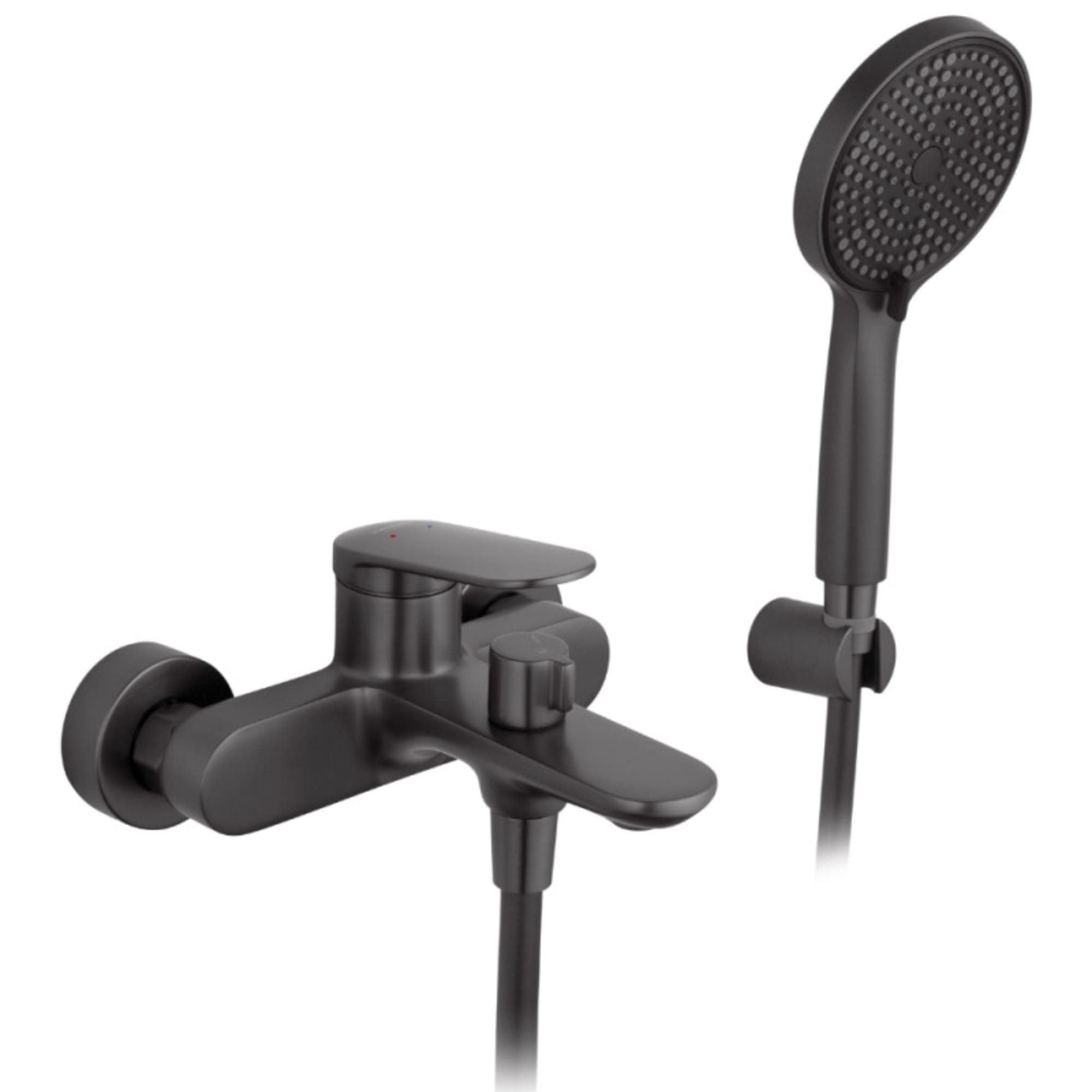 SVR-CV035953_1 Смеситель для ванны Kroner Element однорычажный, серый (211315-5301)