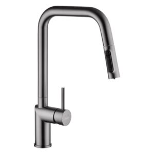 Смеситель для кухни Kroner Element 296569B-5301 однорычажный, графит матовый