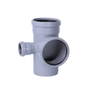Крестовина внутренней канализации 110x50мм 90° двухплоскостная, с отводом влево