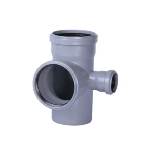 Крестовина внутренней канализации 110x50мм 90° двухплоскостная, с отводом вправо