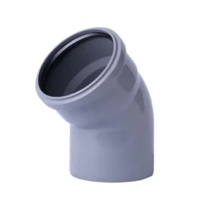 Колено внутренней канализации 110 мм 45°