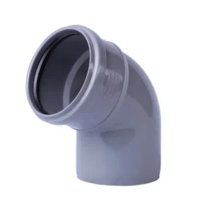 Колено внутренней канализации 110 мм 67°