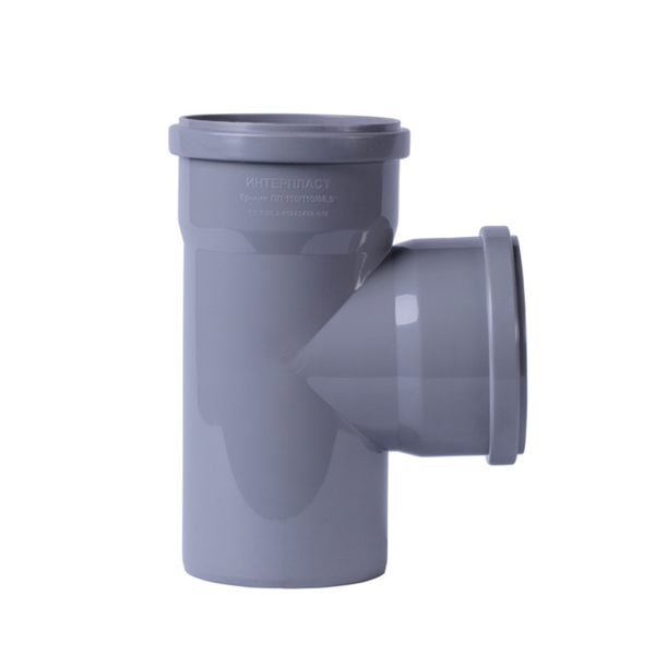 TAR-000006746_1 Тройник внутренней канализации 110x110мм 90°