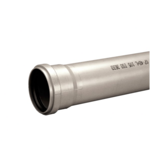 Труба канализационная 32x500мм внутренняя (серая)