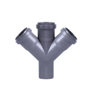 Крестовина внутренней канализации 50 мм 45°
