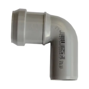 Колено внутренней канализации 32 мм 90° (серое)