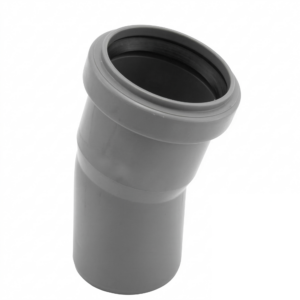 Колено внутренней канализации 50 мм 15°