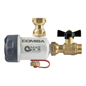 Сепаратор шлама Comisa 3/4" горизонтальный, латунь с магнитным уловителем (CT0592007000)