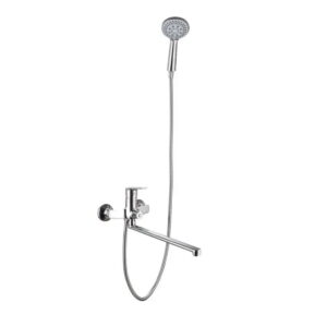 Смеситель для ванны Armaform Koral однорычажный, хром + ручная лейка (2428-715-00)