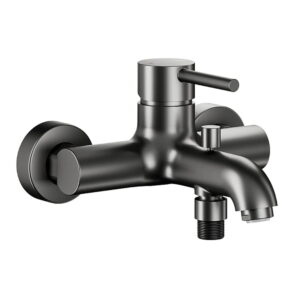 Смеситель для ванны Armatura Moza однорычажный, графит (5034-010-61)