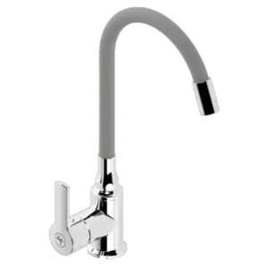 Смеситель для кухни Armaform Galix однорычажный, хром/серый