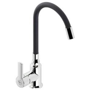 Смеситель для кухни Armaform Galix однорычажный, хром/черный