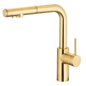 Смеситель для кухни KFA Armatura Duero Pure Basic однорычажный, золото матовое