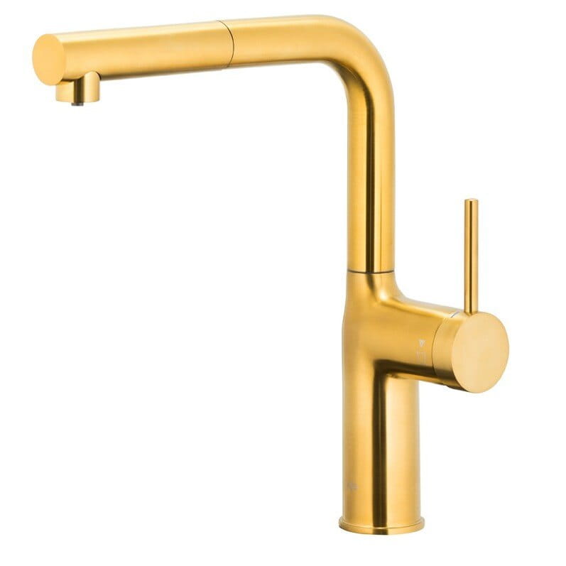 TP-6623-429-31 Смеситель для кухни KFA Armatura Duero Pure Move однорычажный, золото брашированное