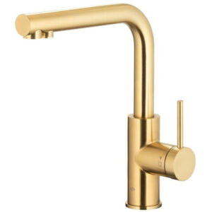 Смеситель для кухни KFA Armatura Duero Pure Basic однорычажный, золото матовое
