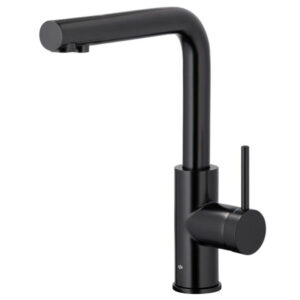 Смеситель для кухни KFA Armatura Duero Pure Basic однорычажный, черный матовый