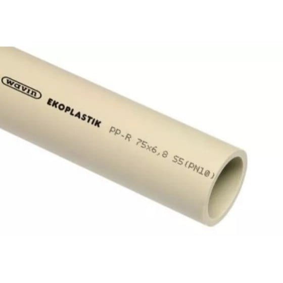 UIN-STR075P10X_0 Труба полипропиленовая Wavin Ekoplastik PPR, PN 10 75x6,8мм