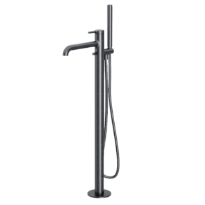 Смеситель для ванны Excellent Delta PI напольный, графит матовый (AREX.1254AB)