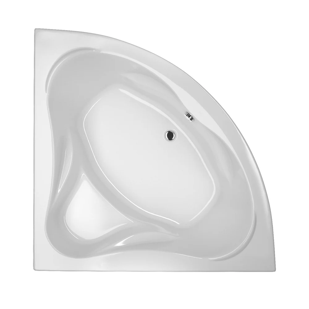 WZD-1226240141_1 Ванна угловая Koller Pool Tera 150x150 акриловая, белая глянцевая (1226240141)