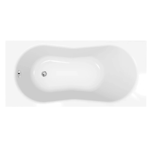 Ванна пристенная Cersanit Nike 150x70 акриловая, белая глянцевая (S301-246)