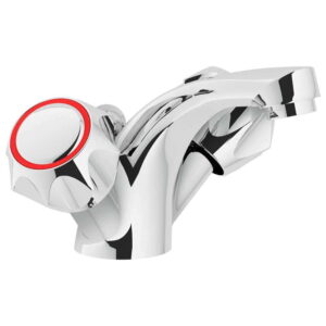 Смеситель для умывальника Nobili Nuova Flora с донным клапаном, хром (NZ06118/1zCR)