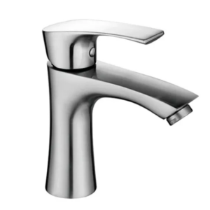 Смеситель для раковины Zerix JAX-001 однорычажный, нержавеющая сталь (ZX4844)