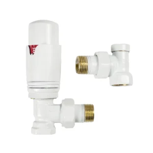 Комплект термостатический Wam Well 1/2” угловой, белый
