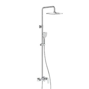 Душевая система Gappo G2450-8 с регулировкой высоты, латунь, хром