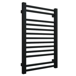 Электрический полотенцесушитель Terma Bone 760x500 горизонтальный, черный + ТЭН KTX-3