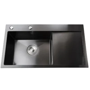 Кухоная мойка MIRA 7843HG 780х430 накладная, прямоугольная, сталь (3 мм)