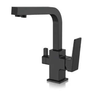 Смеситель для кухни FAOP A4309-6 однорычажный, черный