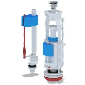 Комплект арматуры для бачка унитаза Kronoplast BK2R0810 3/6л с нижним подключением